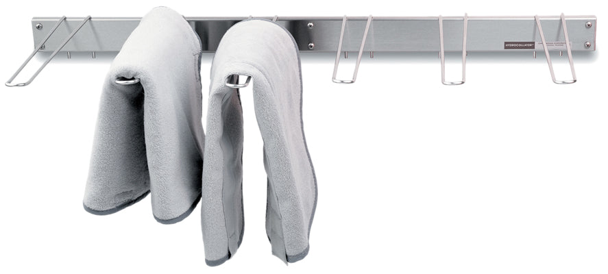 Wall Mounted Towel Rack 6 Hook for Hot Pack Heating Unit