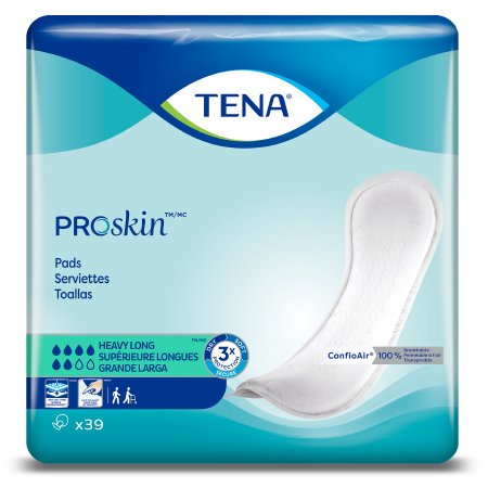 Tena Bladder Control Pad Light Heavy Absorbency One Size Fits Most