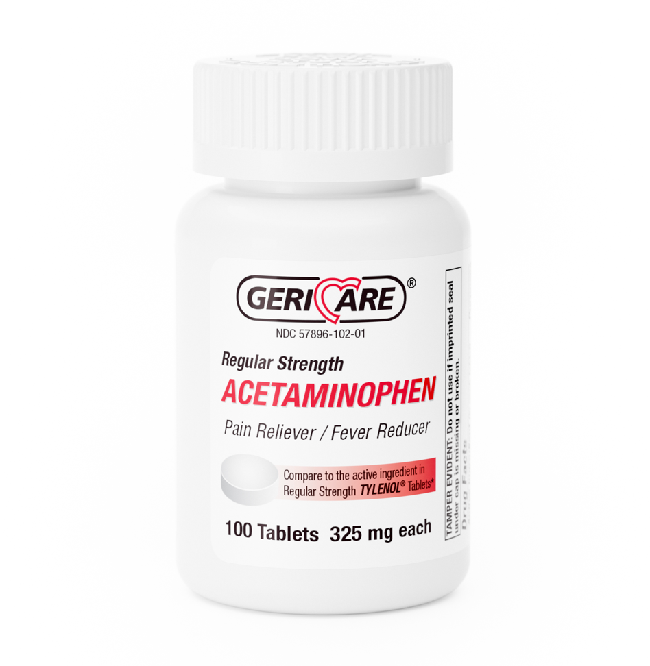 GeriCare Pain Relief Acetaminophen Tablet
