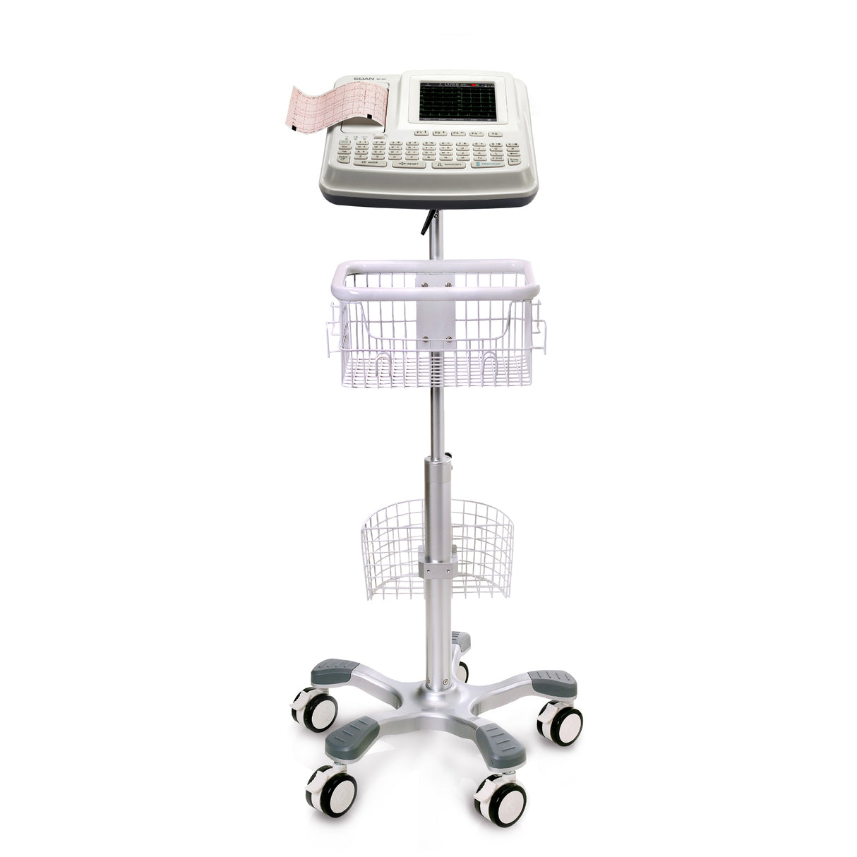 Mobile Trolley Cart for Edan EKGs