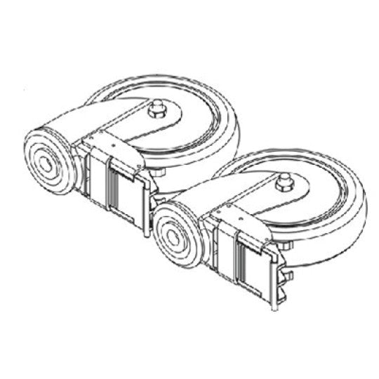 Rear Caster for Lumex Lift Series