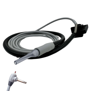 BreathCall Locking Call Cord Right Angle 1/4" 2 Conductor 9ft