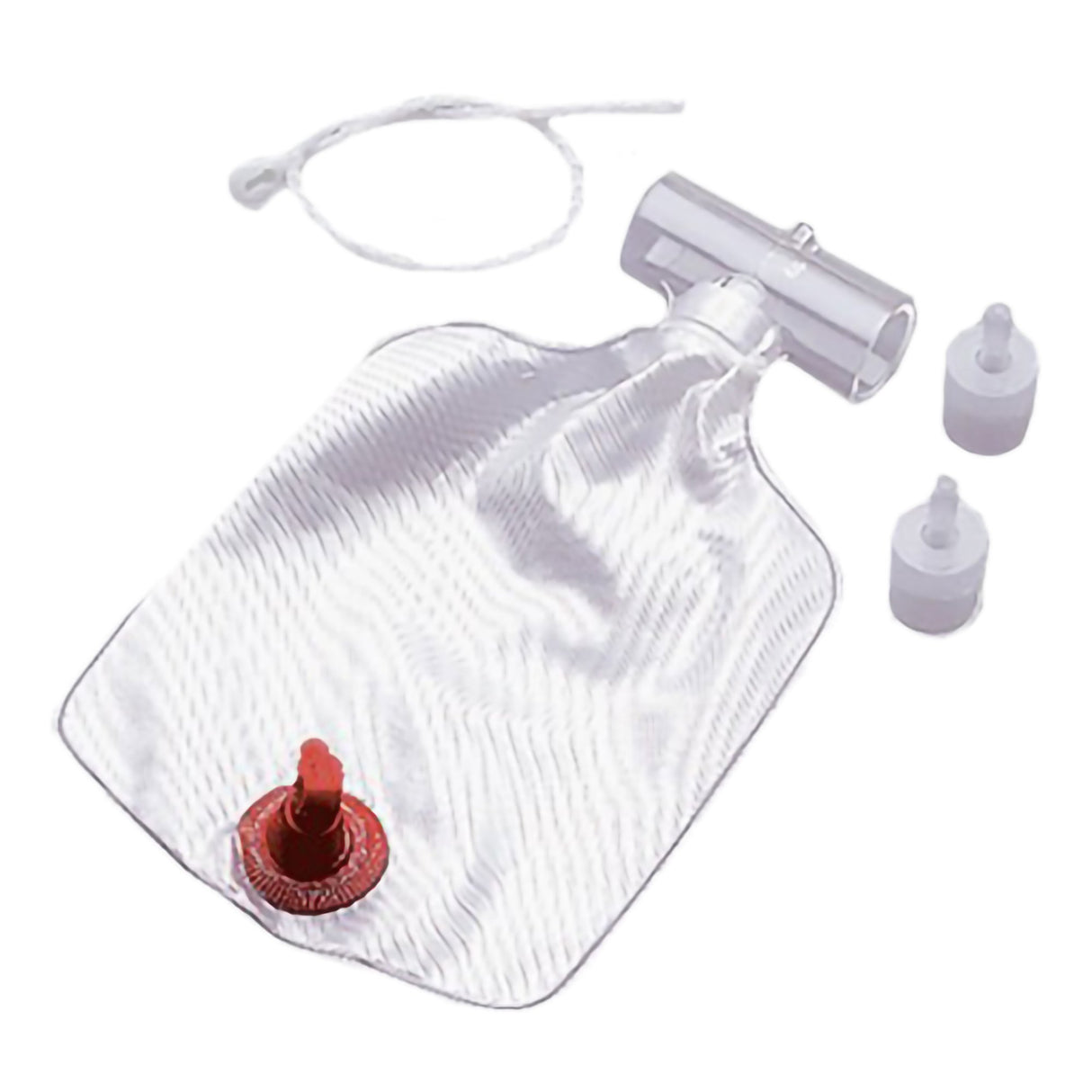 AirLife Trach Tee Drain with Bag