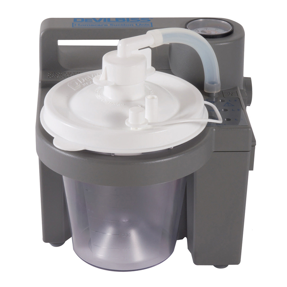 Vacu Aide Suction Pump Unit with Internal Filter and backup rechargeable battery