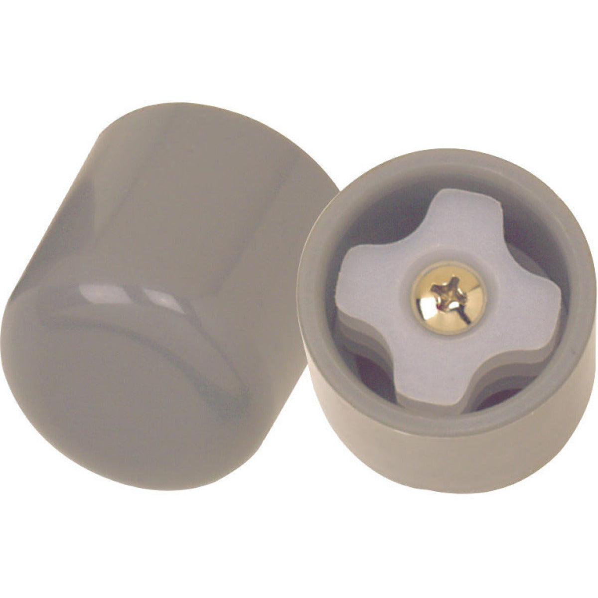 Swivel Wheel with Lock and Two Sets of Rear Glides 5"