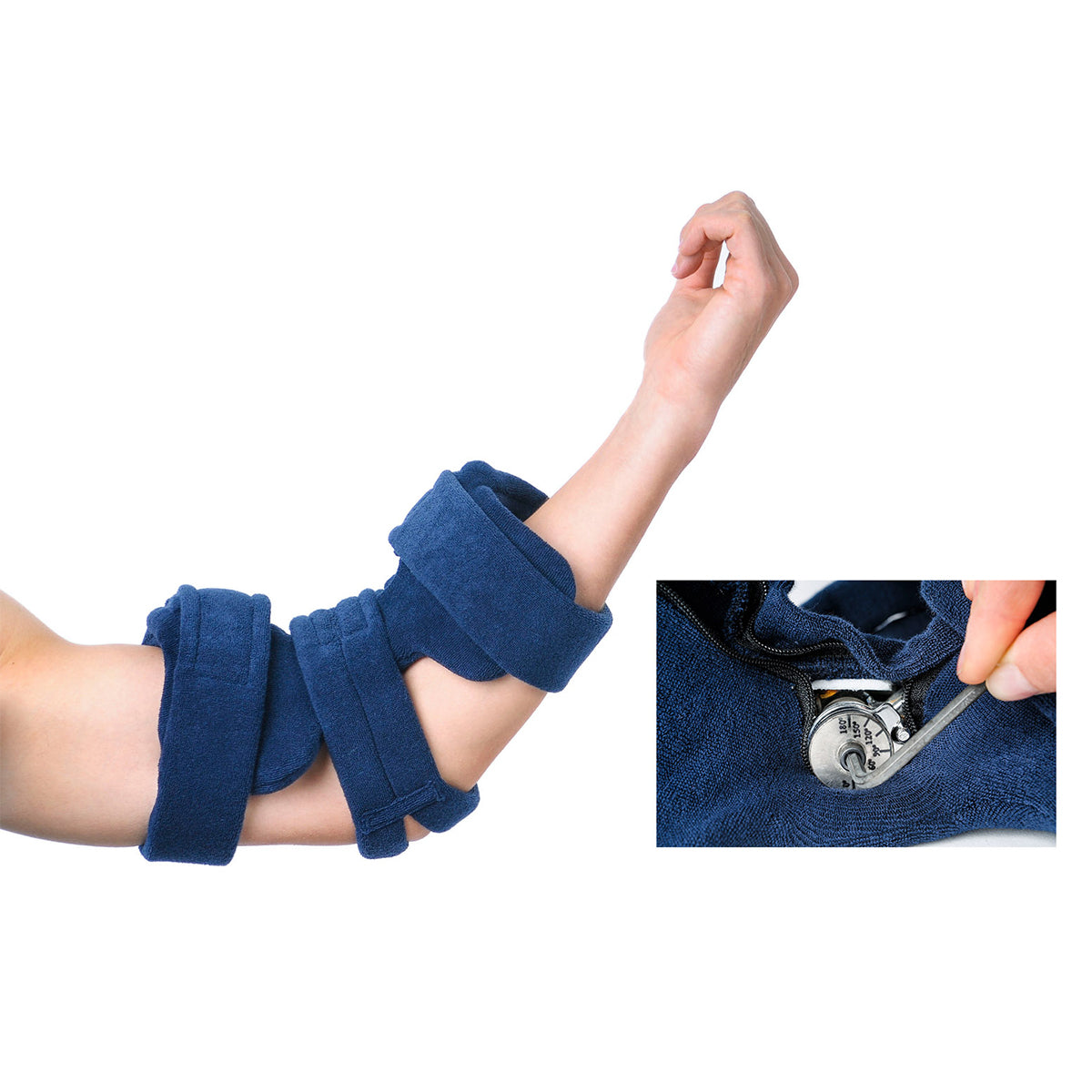 ComfySplints Comfyprene Goniometer Elbow Orthosis Neoprene