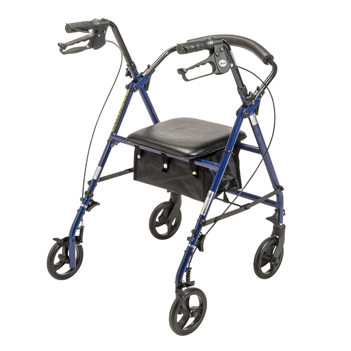 Steel Rollator with 6” Wheels Knockdown