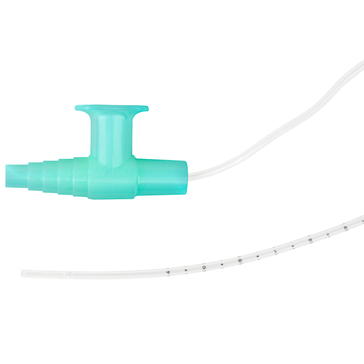 Single Suction Catheter Graduated with Control Valve