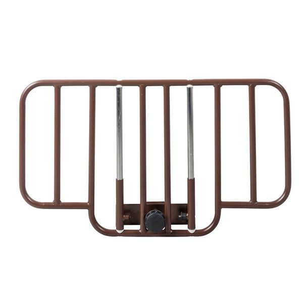 T Style Half Length Bed Rails Vein Brown
