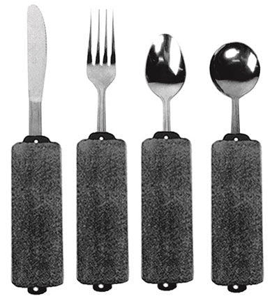 Utensil Soft Handle Straight Teaspoon