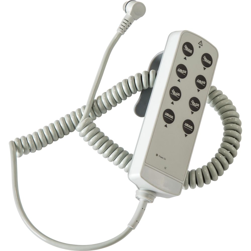 8 Button Hand Pendant for Panacea 6300 Bariatric Bed