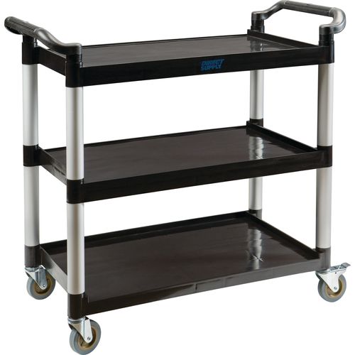 Standard Duty Utility Cart Black 38 1/2" X 41" X 19 1/2"