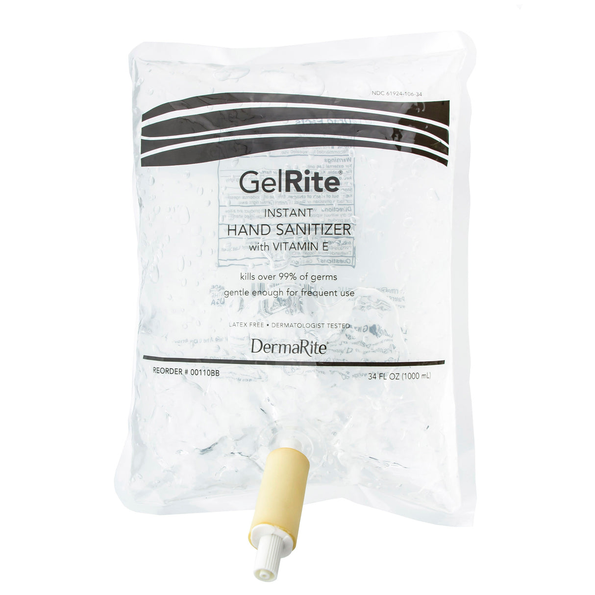 GelRite Hand Sanitizer Dispenser Refill bag