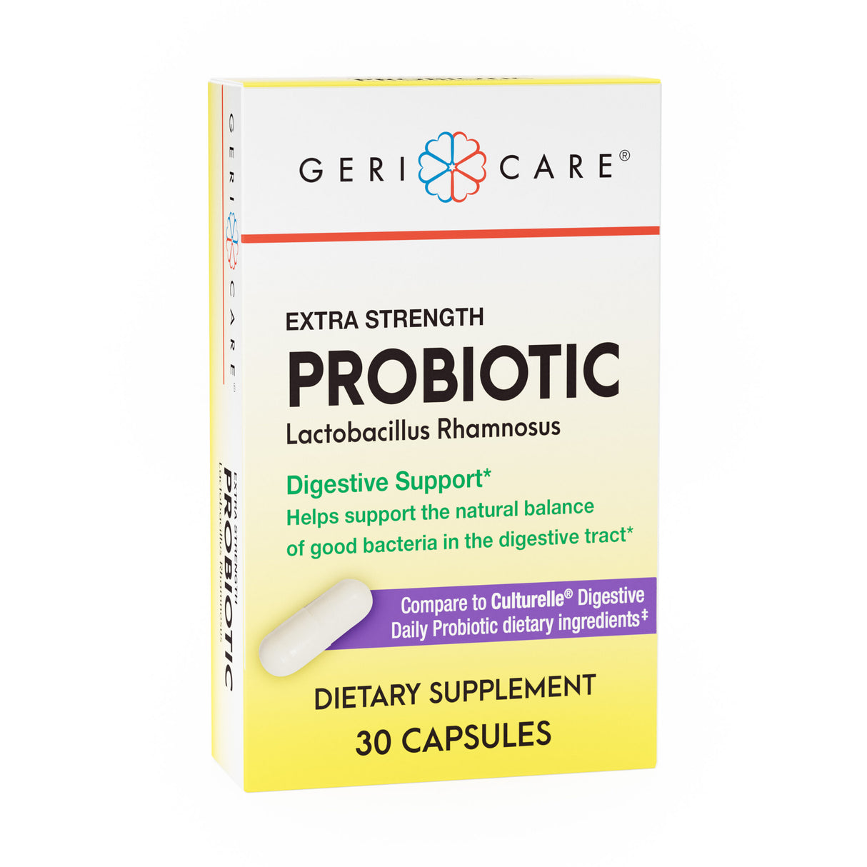 Extra Strength Probiotic Capsule Digestive Support
