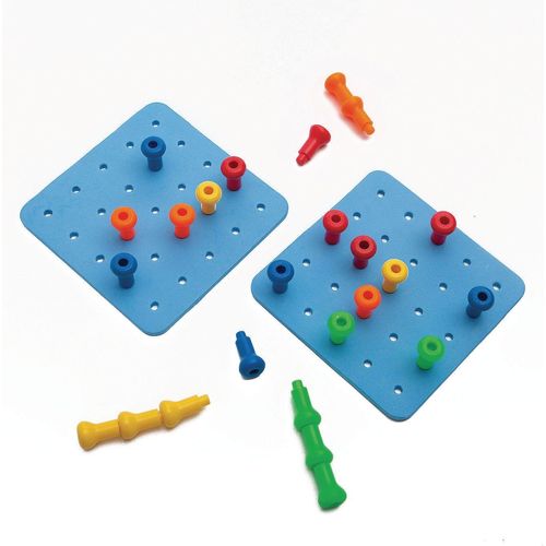 25 Hole Jumbo Hold Tight Pegboard