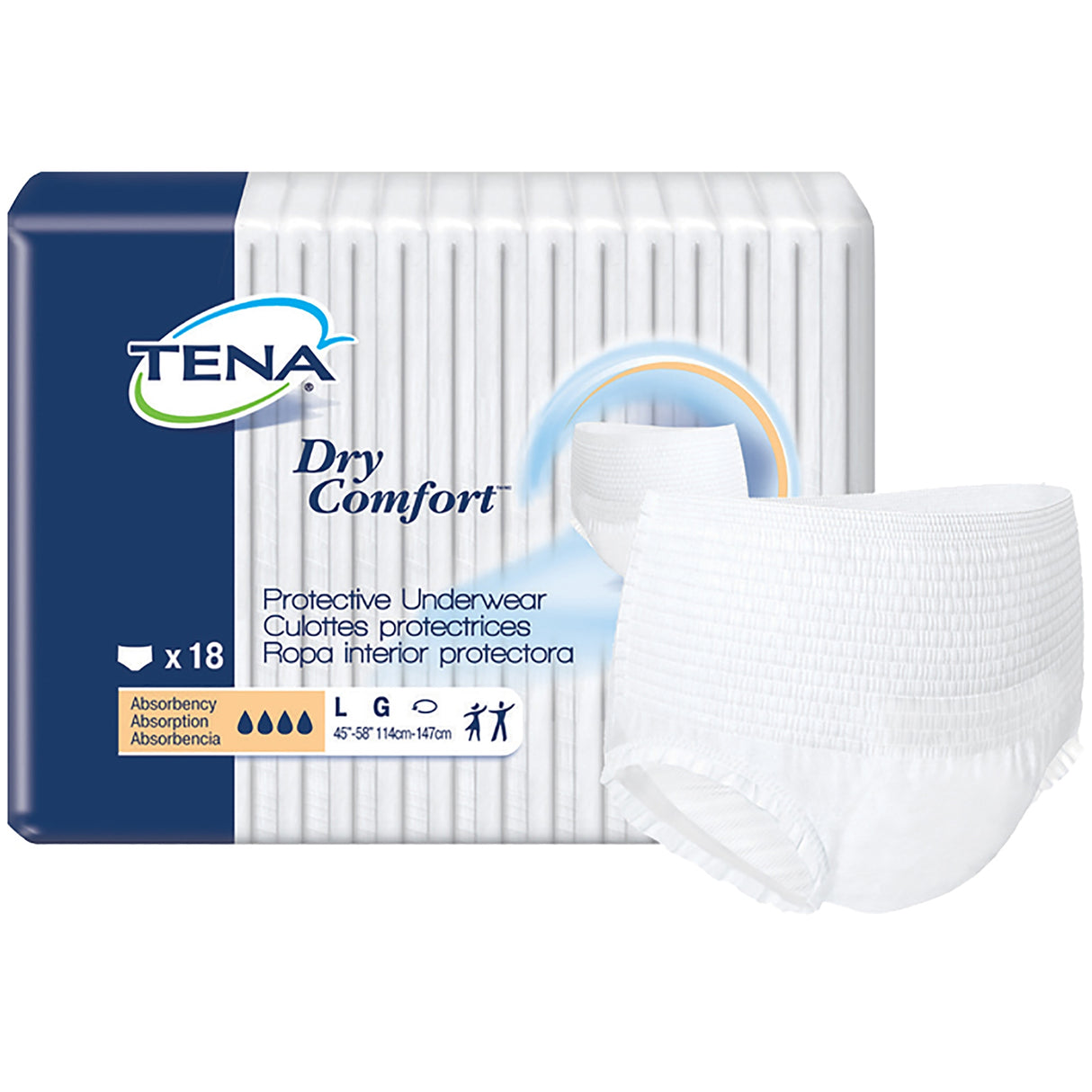 TENA Dry Comfort Protective Underwear by the Pack