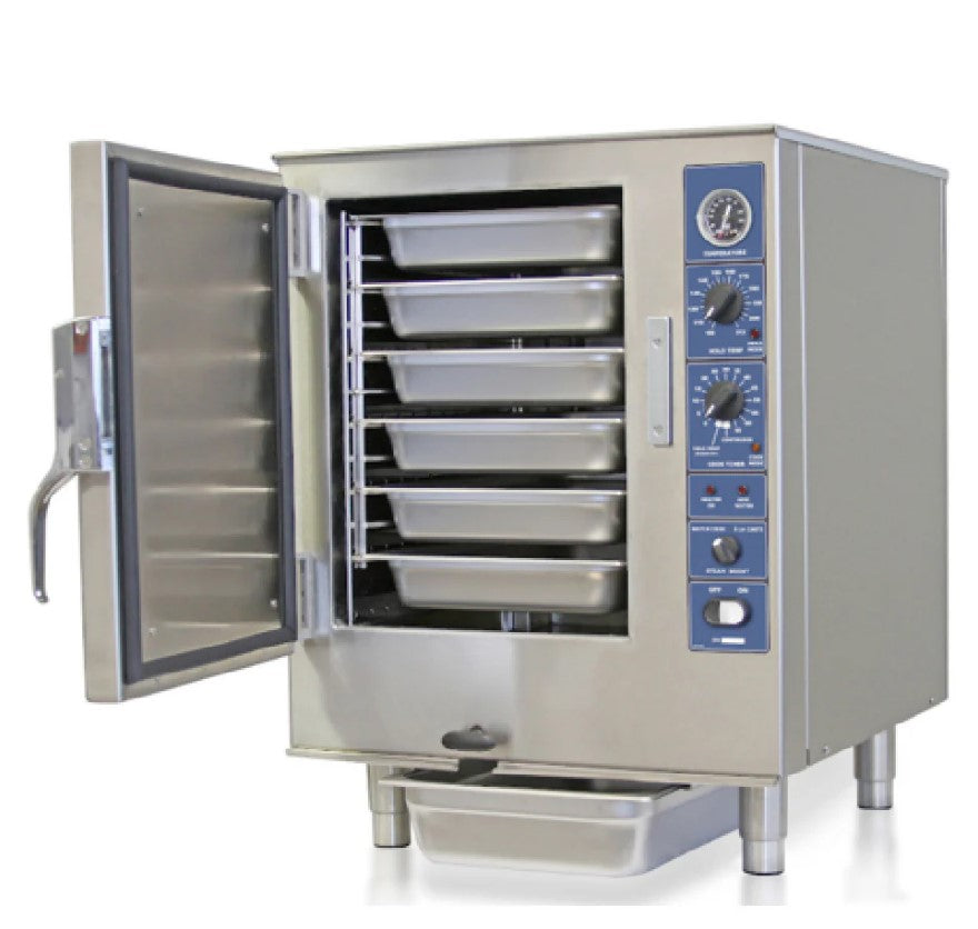 Stainless Steel Countertop Boilerless Electric Convection Steamer