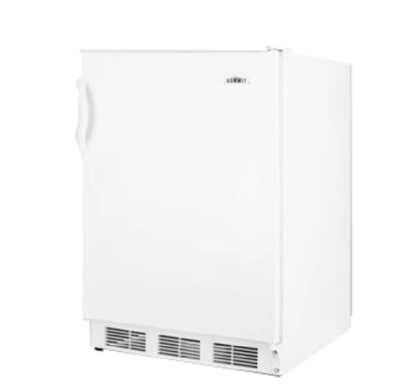 Summit 23.63" White Undercounter Refrigerator Freeze