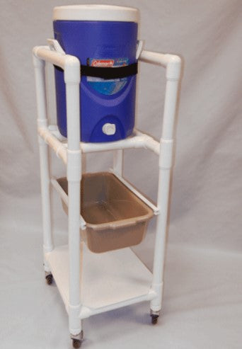 Cooler Cart with 5 Gallon Water Cooler
