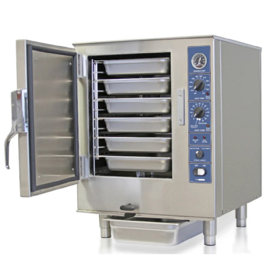 Sterling 1 Compartment Countertop Boilerless Convection 6 Pan Steamer