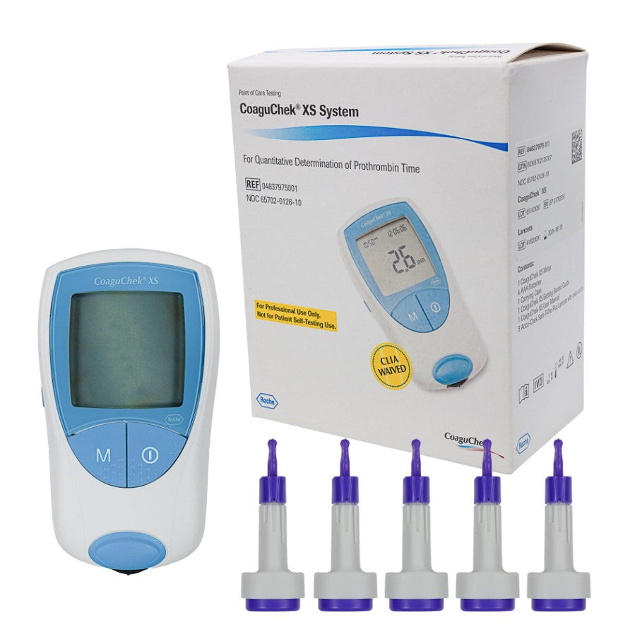 CoaguChek XS Professional PT INR Meter Kit
