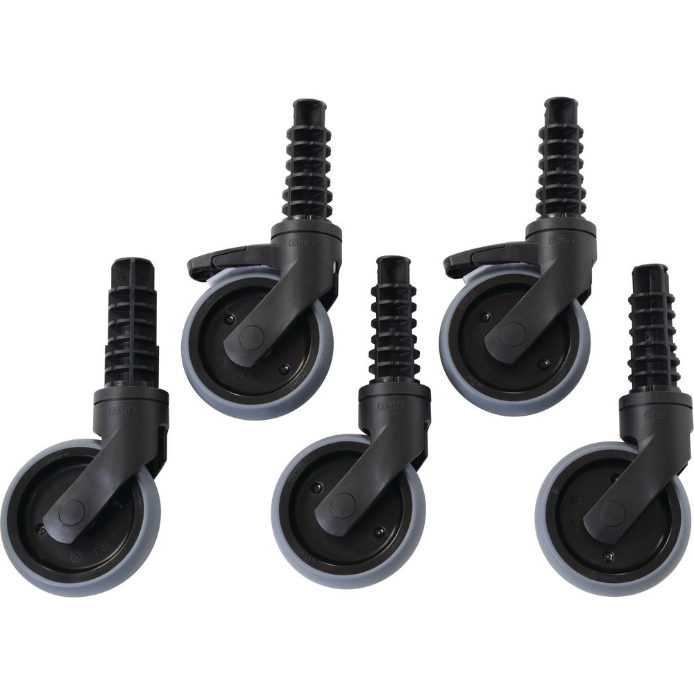 Caster Set for Direct Supply 7XY51, 7XY52 and 7XY53 Shower Chair