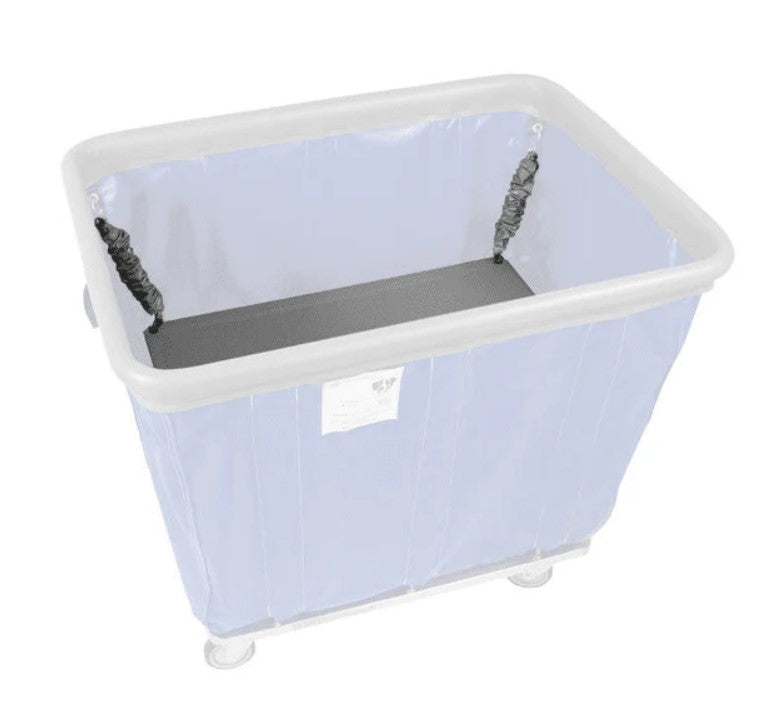 Spring Platform Lift To Fit Vinyl Basket Trucks with Non Marking Bumper