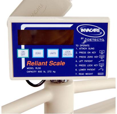 Invacare 4 Button Display Patient Digital Lift Scale 600 lb