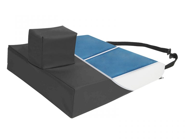 Protekt Foam Gel Wedge with Pommel Wheelchair Cushion