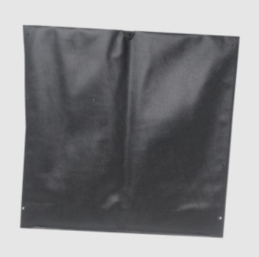 Invacare Flat 1" Flared Back with Hardware Vinyl