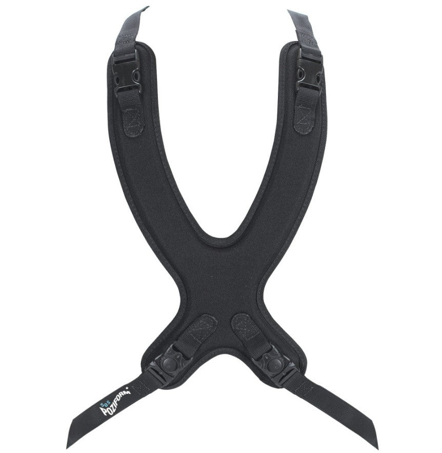 Neoprene Rear Pull Contoured Harness for Kanga Adult Folding Tilt in Space