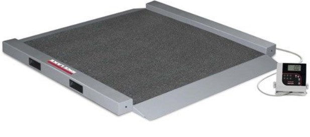 Dual Ramp Portable Bariatric Wheelchair Scale
