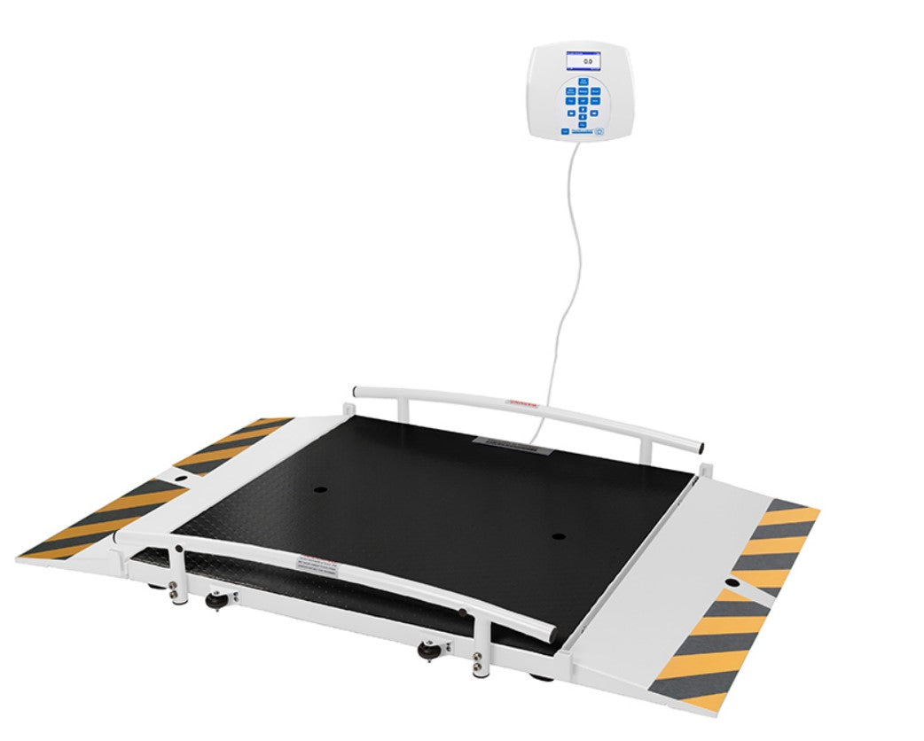 Healthometer Digital Wheelchair Dual Ramp Scale with Remote Display