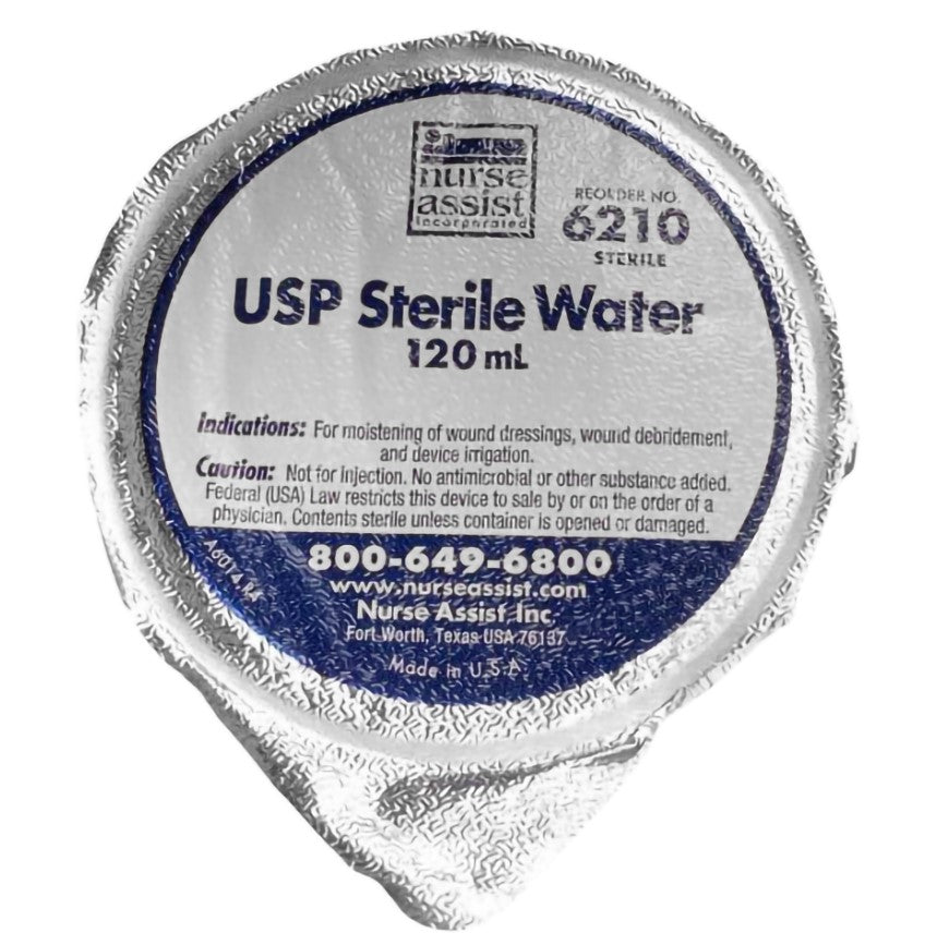 Nurse Assist Sterile Water for Irrigation Not for Injection