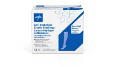 Medline Knee High Anti Embolism Stockings Regular