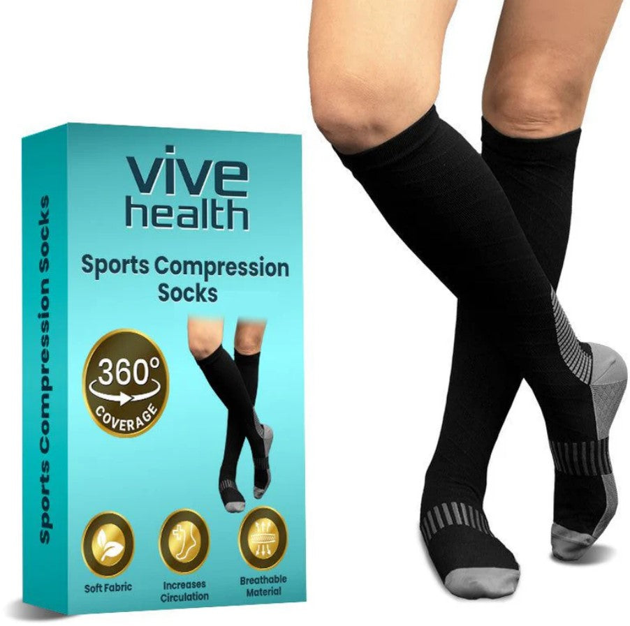 Vive Health Sports Compression Socks
