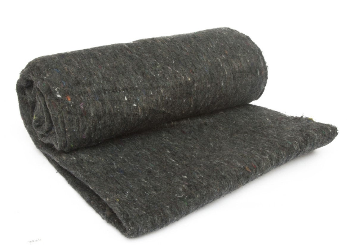Kemp USA Wool Gray Blankets 60" X 84"