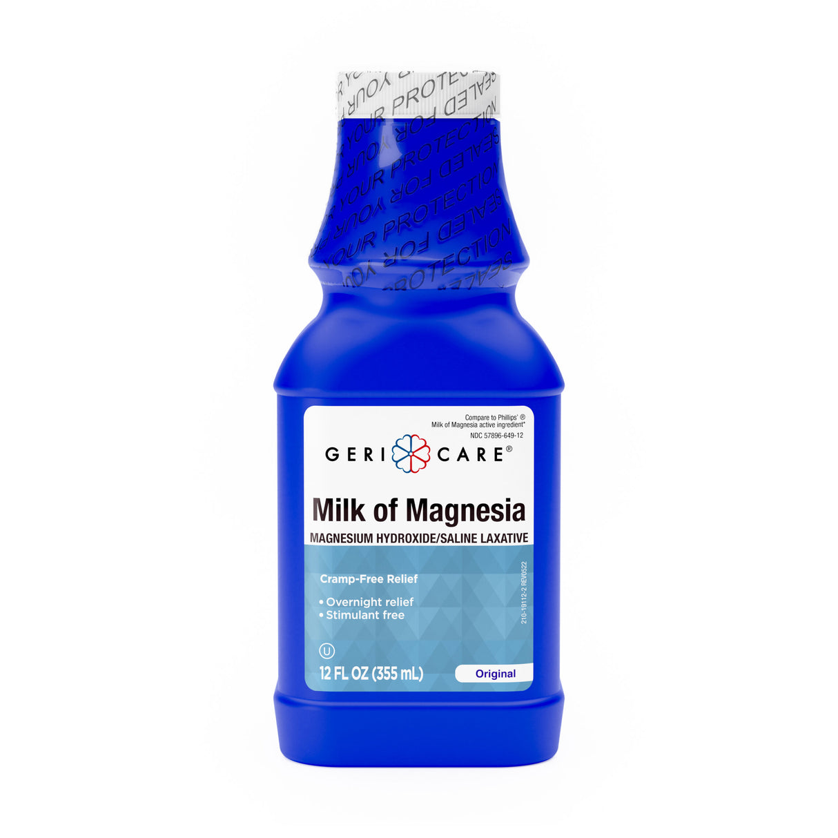 GeriCare  Milk of Magnesia Liquid 400 mg