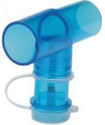 Aerosol Tee Adapter Spring Loaded Valved