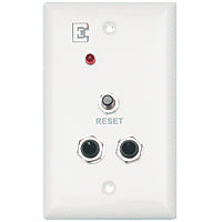 Dual Patient Station 1 Gang Plate Replacement for Med-Tek 900-012 and 900-013