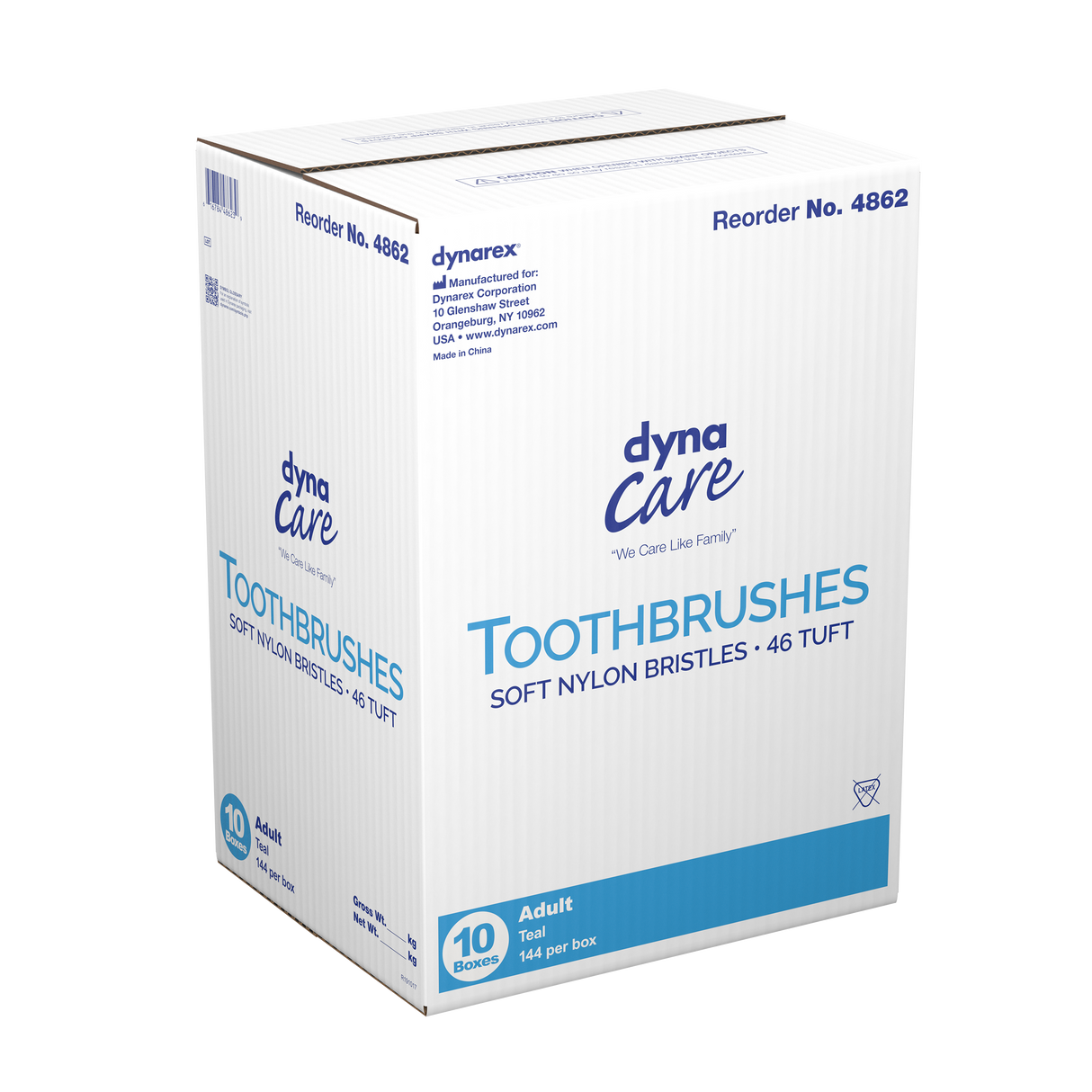Soft Nylon Bristles Toothbrushes 46 Tuft
