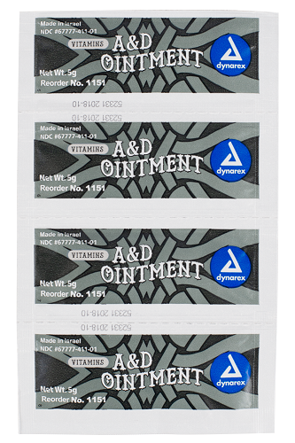 Vitamins A&D Ointment Without Lanolin 5 Gram Packet