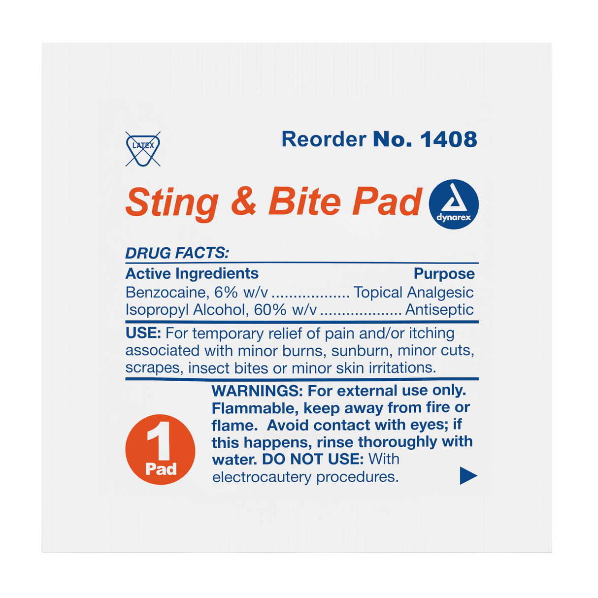 Sting and Bite Pad