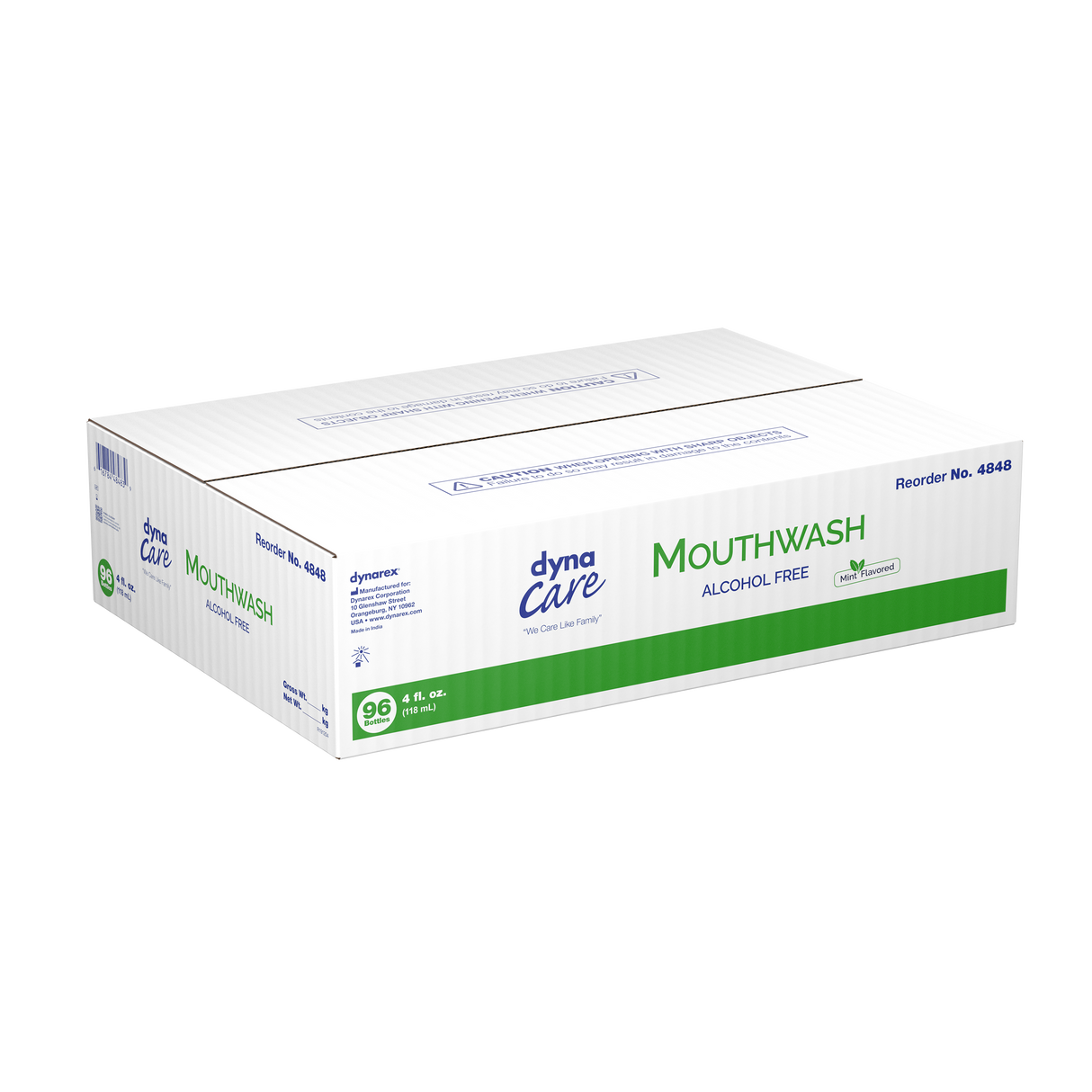 Mouthwash Mint Flavored 4 oz