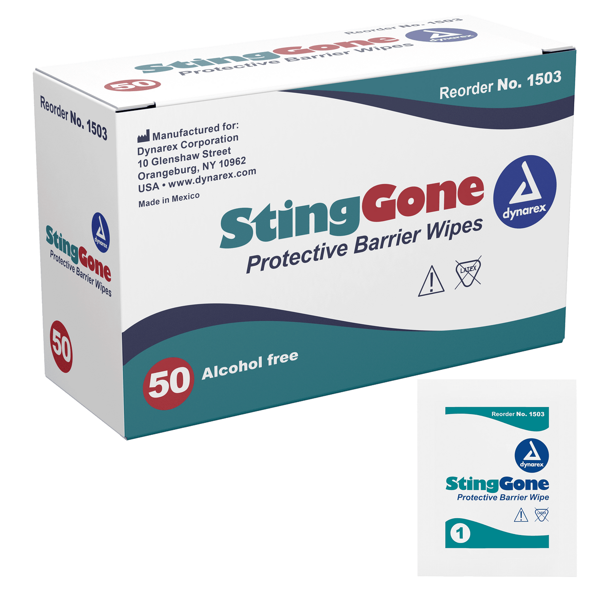 StingGone Protective Barrier Wipes