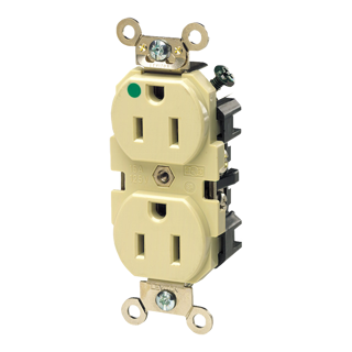 Leviton Hospital Grade Receptacle 20A 125V