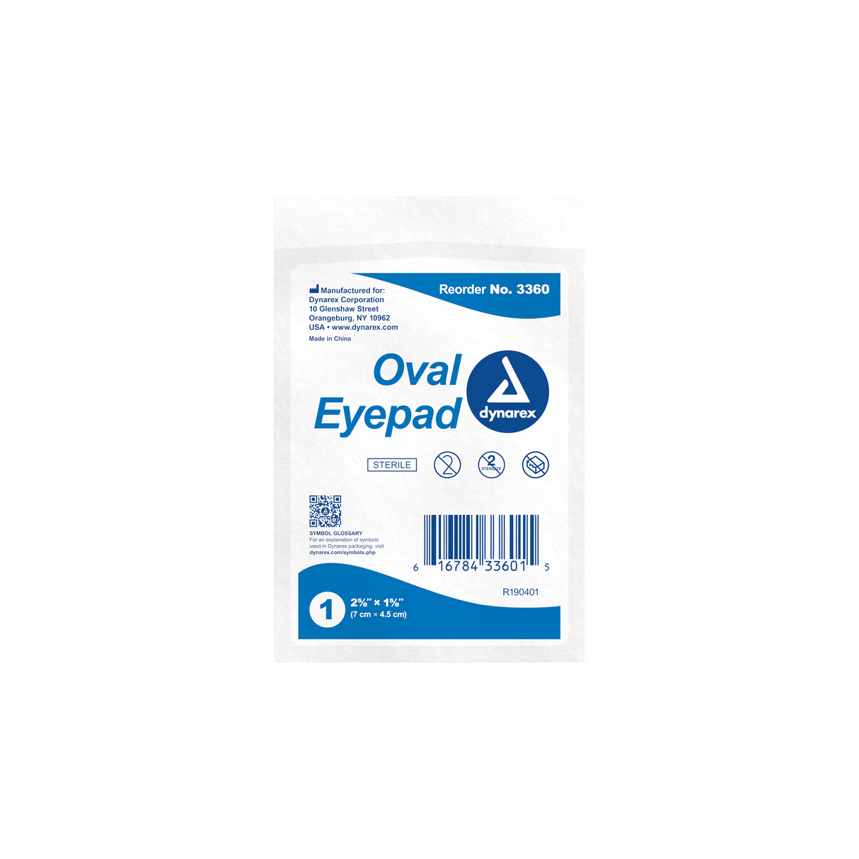 Oval Eye Pads Sterile