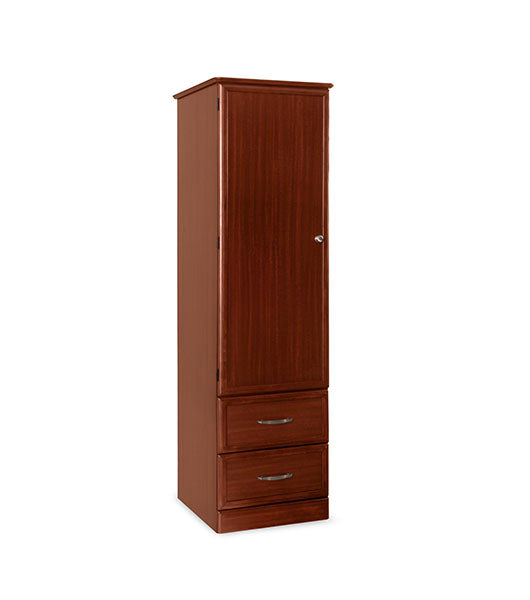 Hamilton Collection Wardrobe 2 Drawer and 1 Door 20” X 22” X 76”