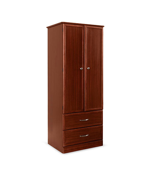 Hamilton Collection Wardrobe 2 Door and 2 Drawer 30” X 23” X 76”