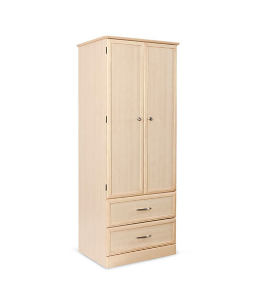 Hamilton Collection Wardrobe 2 Door and 2 Drawer 30” X 23” X 76”